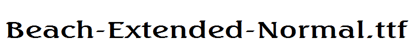 Beach-Extended-Normal.ttf