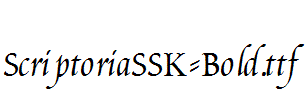 ScriptoriaSSK-Bold.ttf