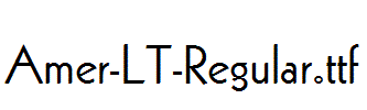 Amer-LT-Regular.ttf