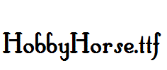 HobbyHorse.ttf