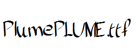 PlumePLUME.ttf