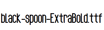 black-spoon-ExtraBold.ttf