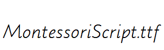 MontessoriScript.ttf