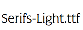 Serifs-Light.ttf