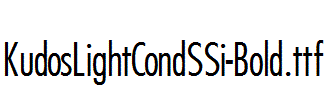 KudosLightCondSSi-Bold.ttf