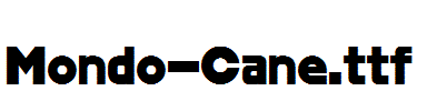 Mondo-Cane.ttf