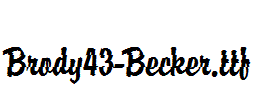 Brody43-Becker.ttf