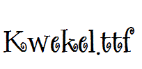 Kwekel.ttf