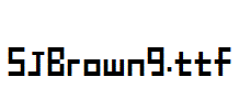 SJBrown9.ttf