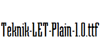 Teknik-LET-Plain-1.0.ttf