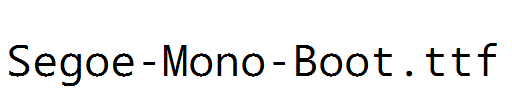 Segoe-Mono-Boot.ttf