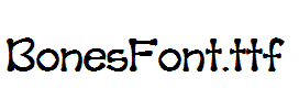 BonesFont.ttf