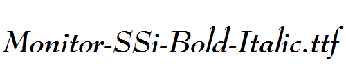 Monitor-SSi-Bold-Italic.ttf