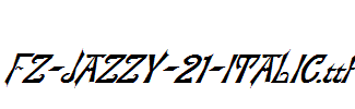 FZ-JAZZY-21-ITALIC.ttf