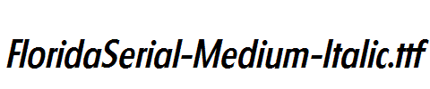 FloridaSerial-Medium-Italic.ttf