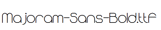 Majoram-Sans-Bold.ttf