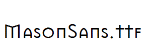 MasonSans.ttf