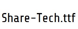 Share-Tech.ttf