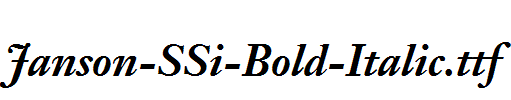 Janson-SSi-Bold-Italic.ttf