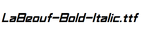 LaBeouf-Bold-Italic.ttf