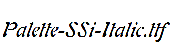 Palette-SSi-Italic.ttf