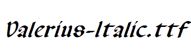 Valerius-Italic.ttf