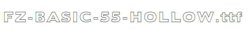 FZ-BASIC-55-HOLLOW.ttf