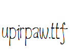 upirpaw.ttf