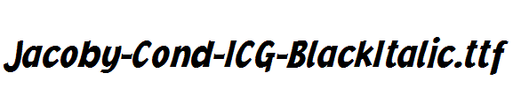 Jacoby-Cond-ICG-BlackItalic.ttf