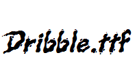 Dribble.ttf