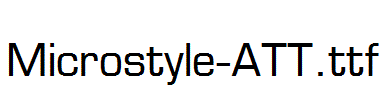 Microstyle-ATT.ttf