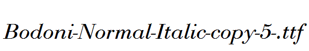 Bodoni-Normal-Italic-copy-5-.ttf