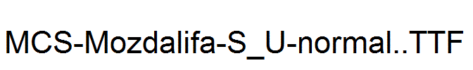 MCS-Mozdalifa-S_U-normal..ttf