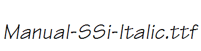 Manual-SSi-Italic.ttf