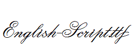 English-Script.ttf