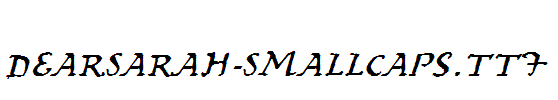 DearSarah-SmallCaps.ttf