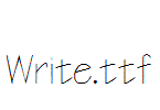 Write.ttf