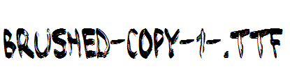 Brushed-copy-1-.ttf