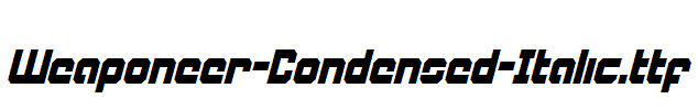 Weaponeer-Condensed-Italic.ttf