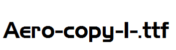 Aero-copy-1-.ttf