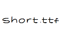 Short.ttf