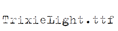 TrixieLight.ttf