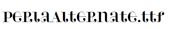 PerlaAlternate.ttf