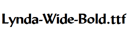 Lynda-Wide-Bold.ttf