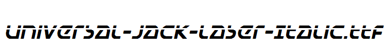 Universal-Jack-Laser-Italic.ttf