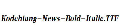 Kodchiang-News-Bold-Italic.ttf