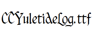 CCYuletideLog.ttf