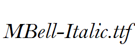 MBell-Italic.ttf