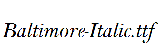 Baltimore-Italic.ttf