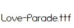 Love-Parade.ttf